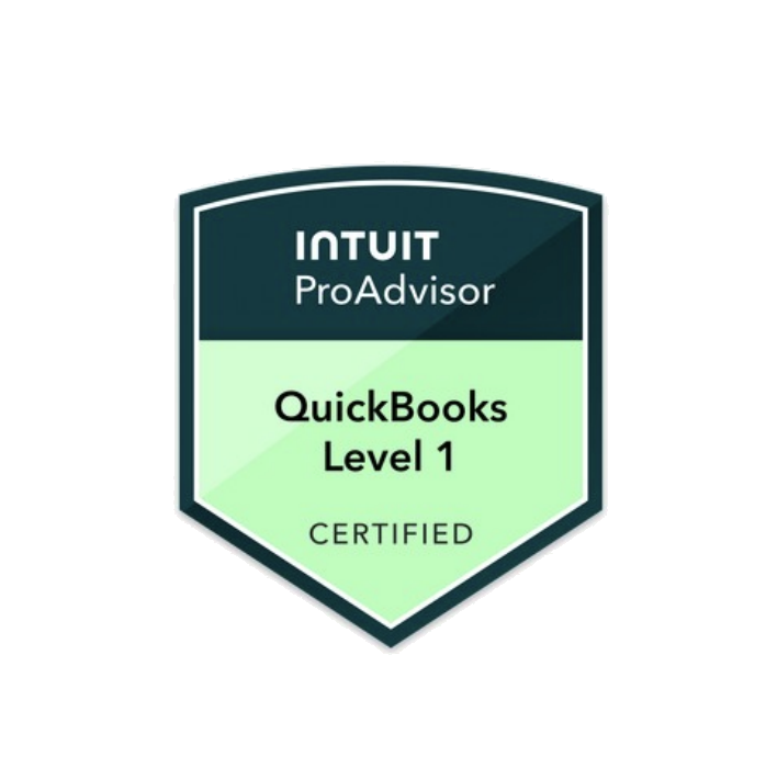 Intuit ProAdvisor QuickBooks Level 1 Certified
